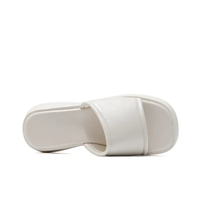 Take The Qin Rubber Sole Quiet Slip Resistant Cushioning Slide Slippers Women's-16