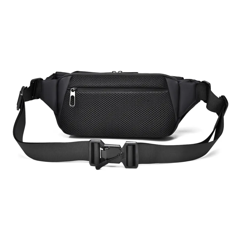 COLINS KEIRS Abrasion Resistant Fabric Shoulder Bag Unisex Black-6