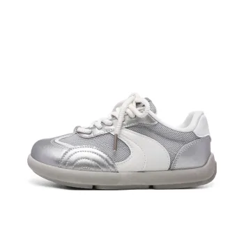 Ordifen Low Top Skateboard Shoes Women's Silver