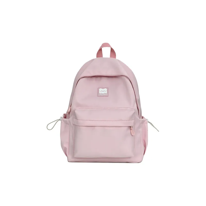 DALO Nylon Backpack Women's White/Pink/Yellow/Green/Black-5