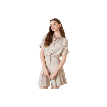 BANANA BABY Short Sleeved Dress Women's