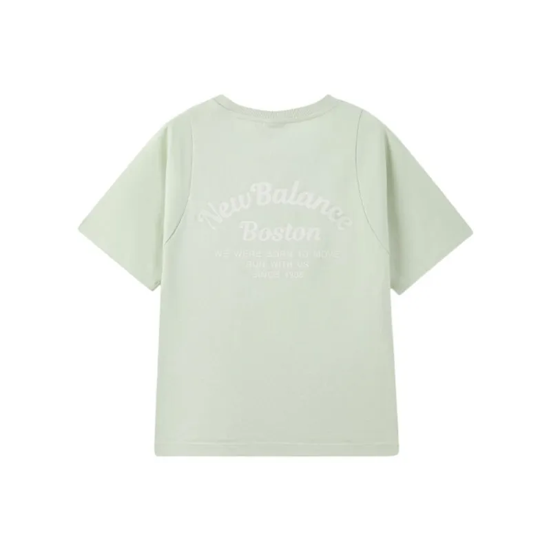 New Balance T Shirt Women's Light Green-1