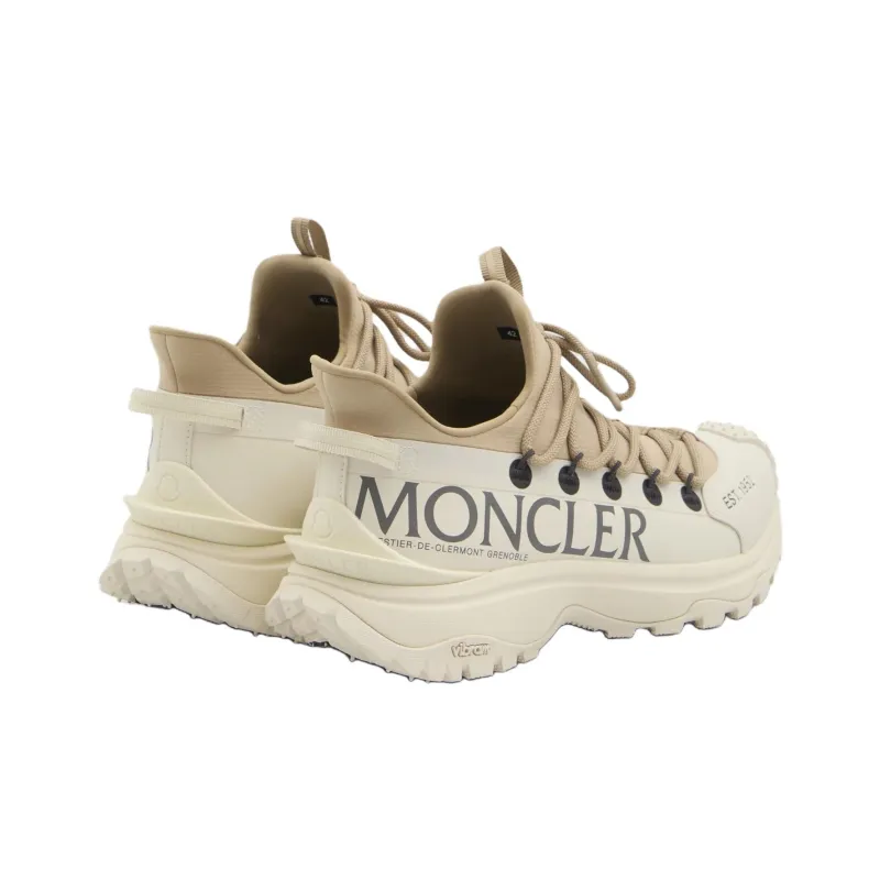 Moncler Low Top Casual Shoes Men's Beige-4