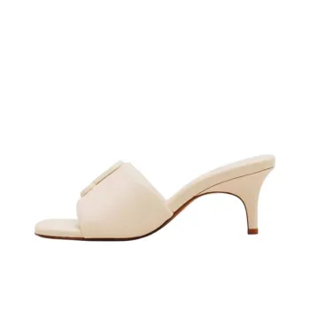 MARC JACOBS Slip Resistant Slide Slippers 6.5cm Women's White
