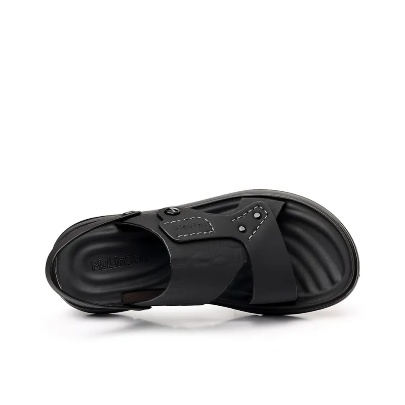 Mulinsen Beach Sandals Men Black-7