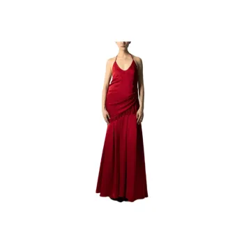 PRONOUNCE Slip Dresses Women's Deep Red