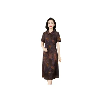 Yi Mengyuan Short Sleeved Dress Women's