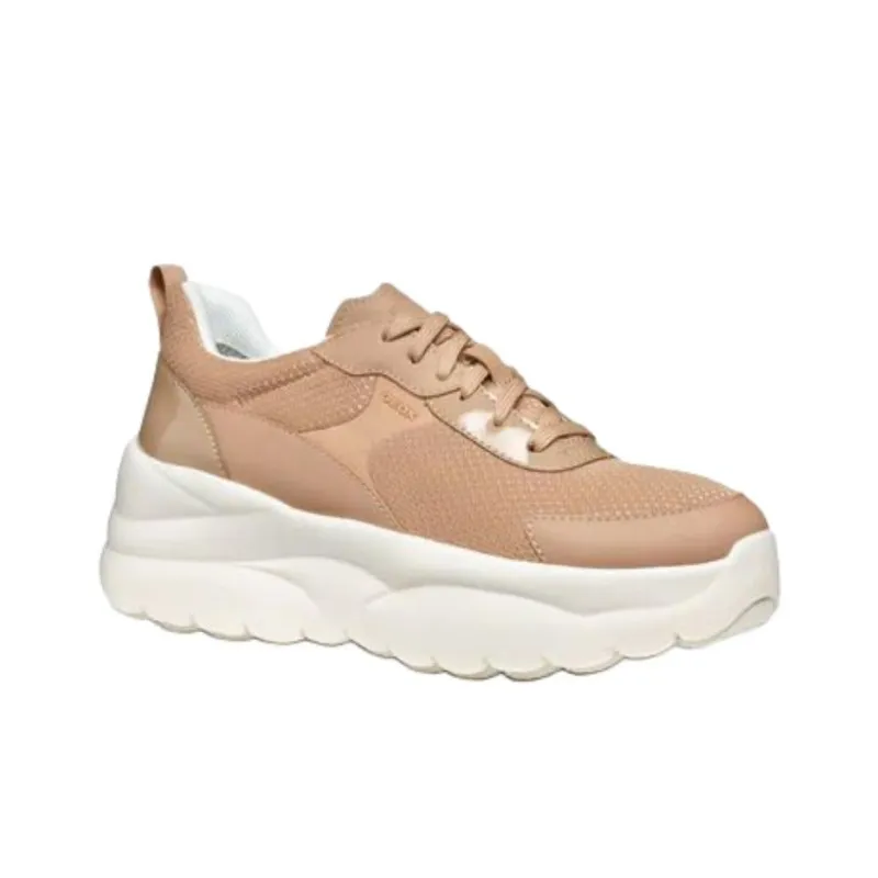 GEOX Xtors Low Top Casual Shoes Women's Beige-1