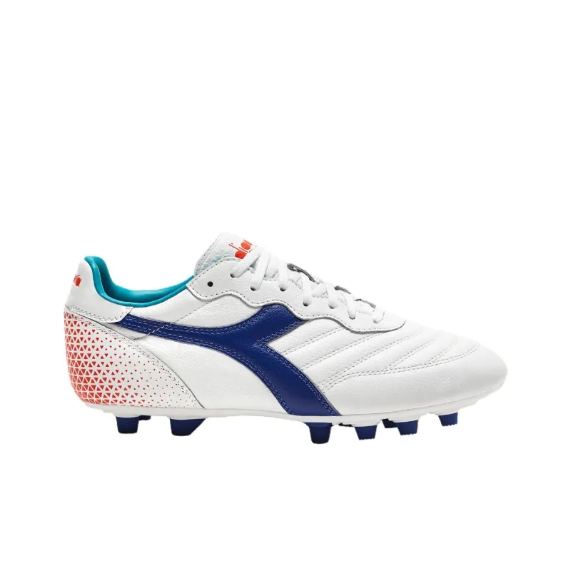 Diadora Soccer Shoes Men's White-1