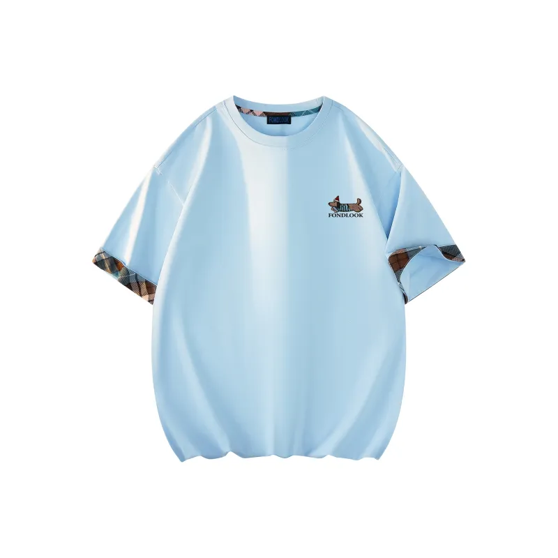 FONDLOOK T Shirts Unisex-6