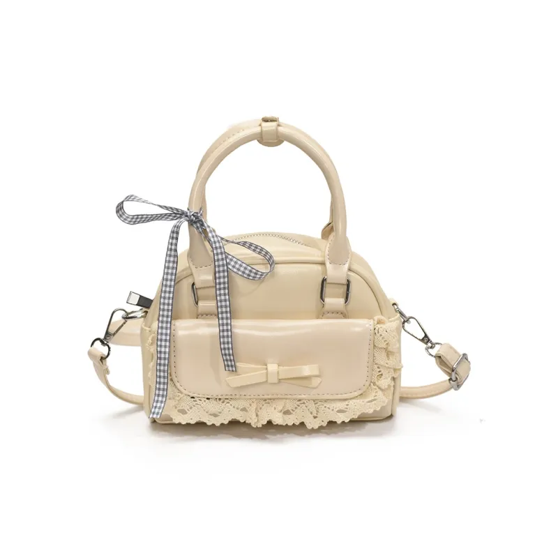 Meow In The Grass PU Shoulder Bag, Crossbody Bag, Handbag Women's Black/Blue/Pink/White-16