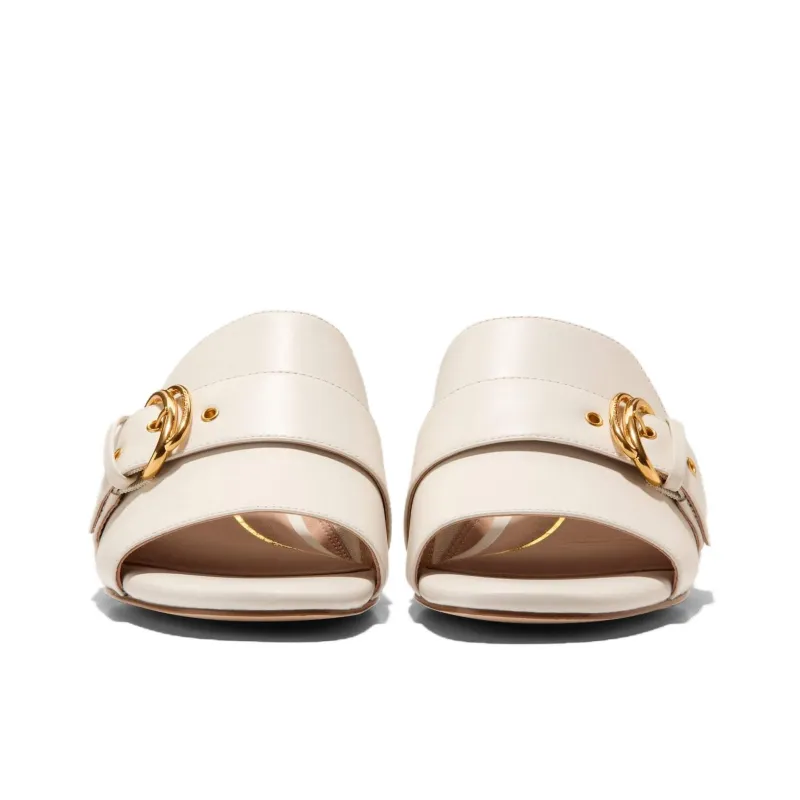 COLE HAAN Rubber Sole Slip Resistant Slide Slippers Women's White-3