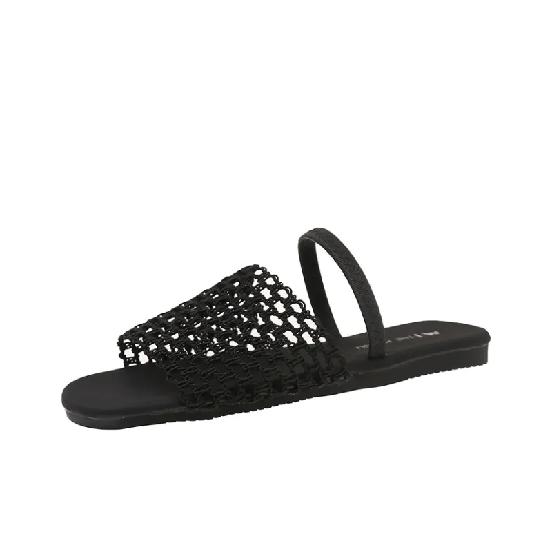 WUJI Abrasion Resistant Slip Resistant Slide Slippers Women's-5