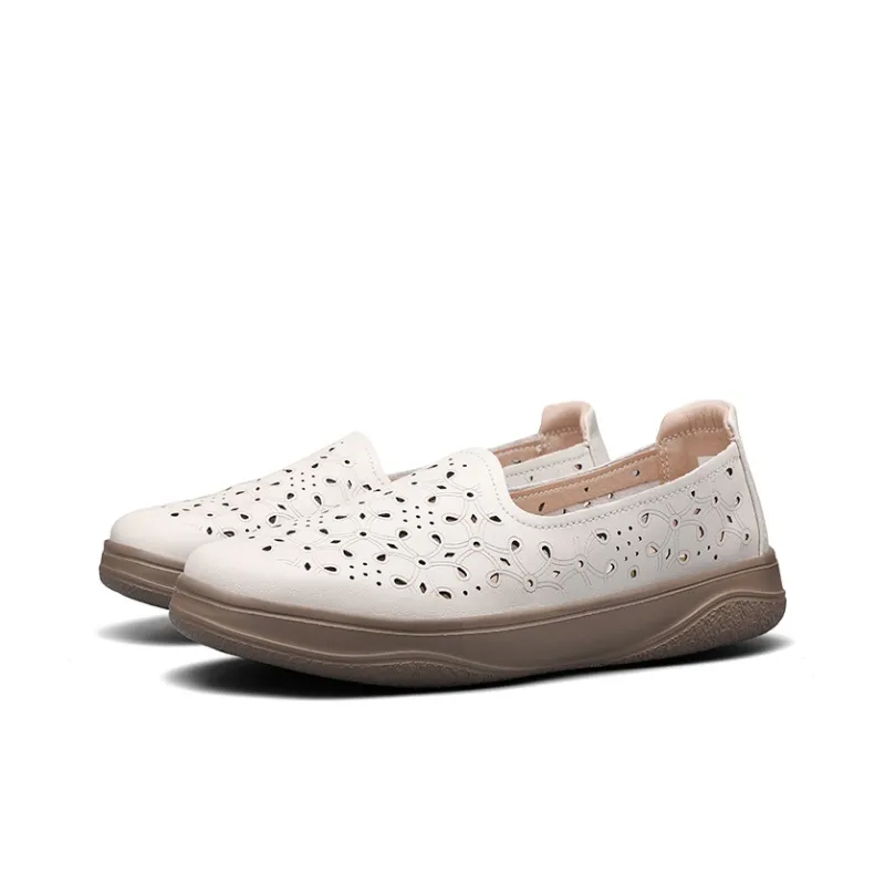 ZULIZ Small Leather Shoes, Nurse Shoes Casual Single Shoes Women's-9