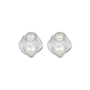 QIDUYINSHI S925 Silver Stud Earrings Women's
