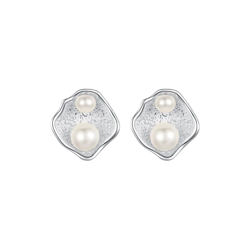 QIDUYINSHI S925 Silver Stud Earrings Women's-0