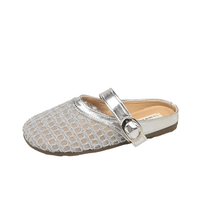 WUJI Slip Resistant Abrasion Resistant Closed Toe Slippers Women's-0