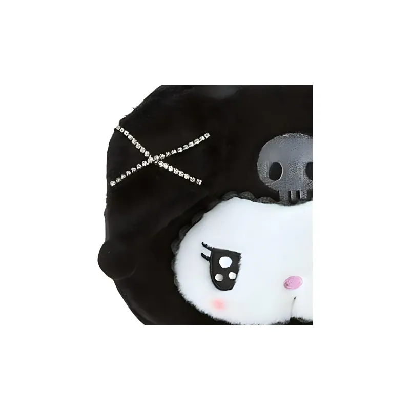 Sanrio Polyester Makeup Bag Women's Black-3