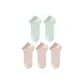Light Green, 2 Beige, Red, 3