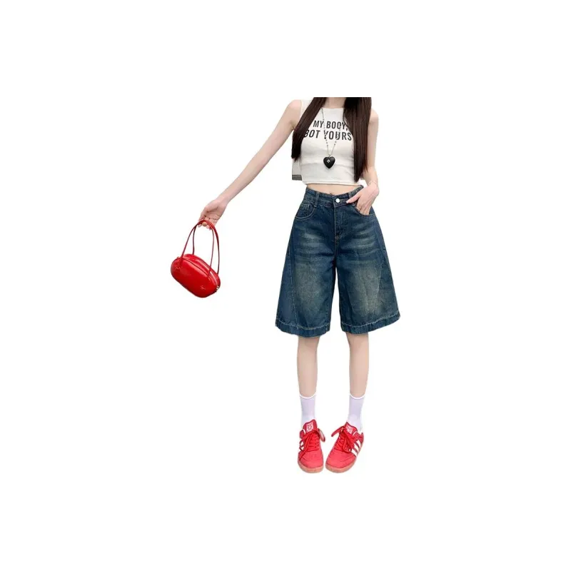 GOSO Denim Shorts Women's Blue-0