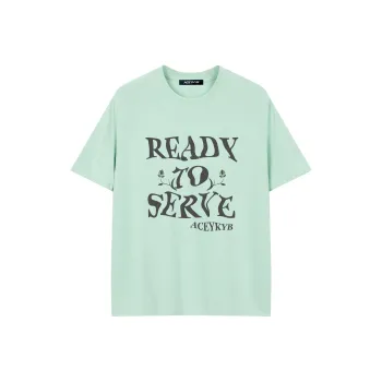 YK&YB T Shirts Unisex Mint Green