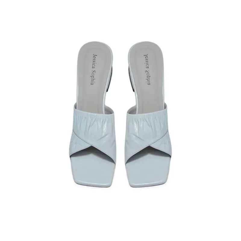 JESSICA SOPHIA Rubber Sole Slip Resistant Abrasion Resistant Slide Slippers Women's-4