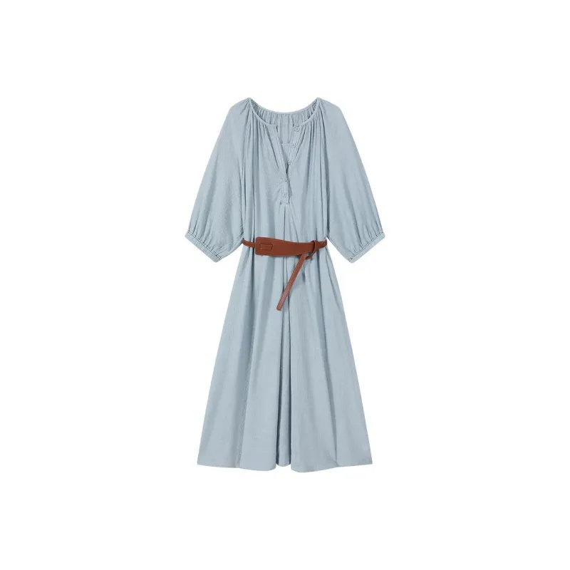 ERIRI Short Sleeved Dress Women's-5