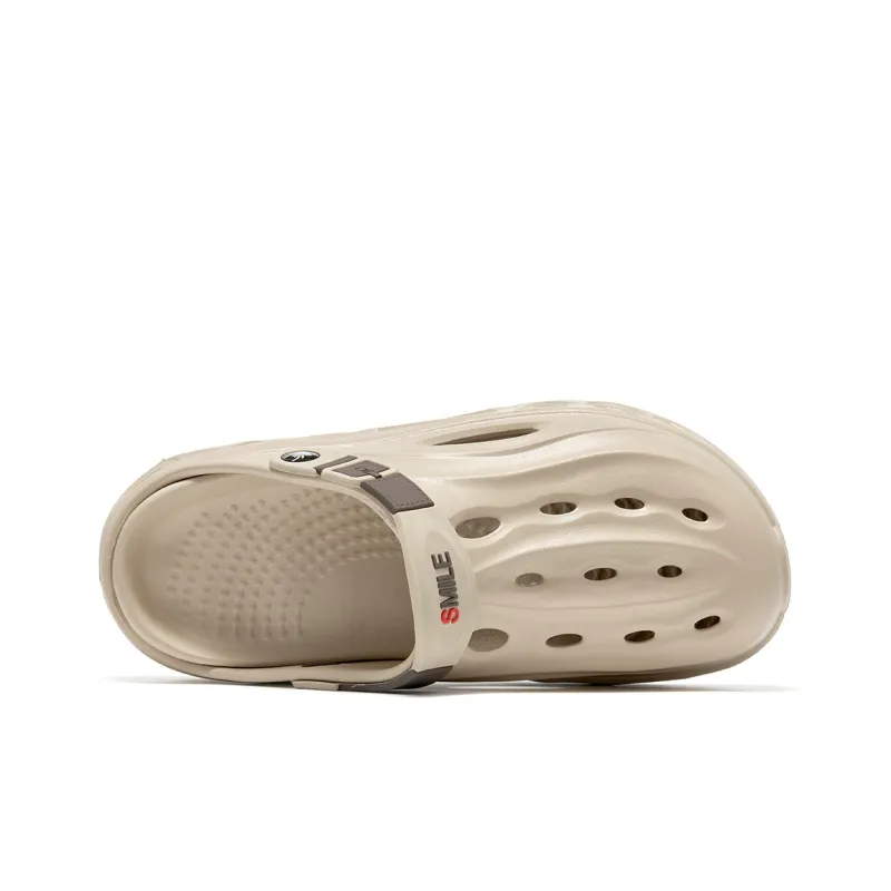 Spider King Clogs Men's Apricot-3