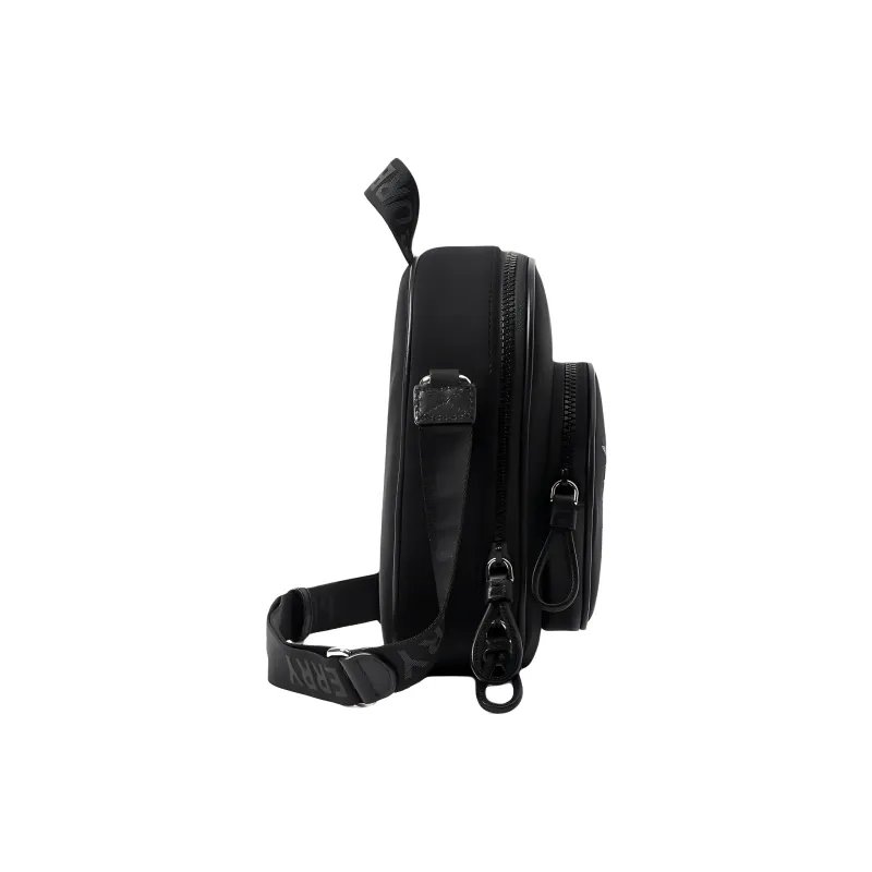 Burberry PU Portable Crossbody Bag, Shoulder Bag Kids' Black-1