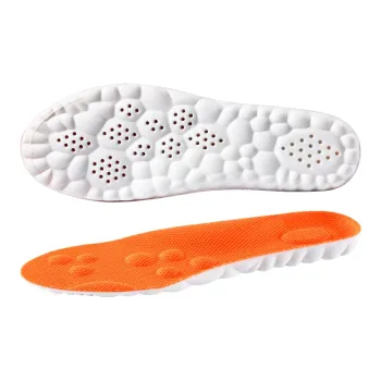 Footprint Tribe Polyurethane PU+Gene Fiber Fabric Insoles Unisex