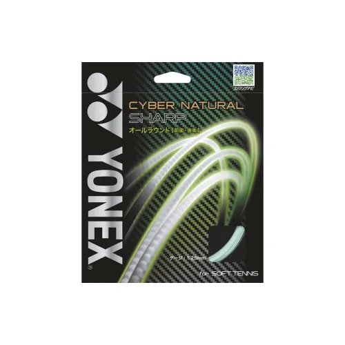 YONEX Tennis Racket Strings Polyester Unisex 12m*1.25mm Bright Orange Nylon Unisex Mint Green
