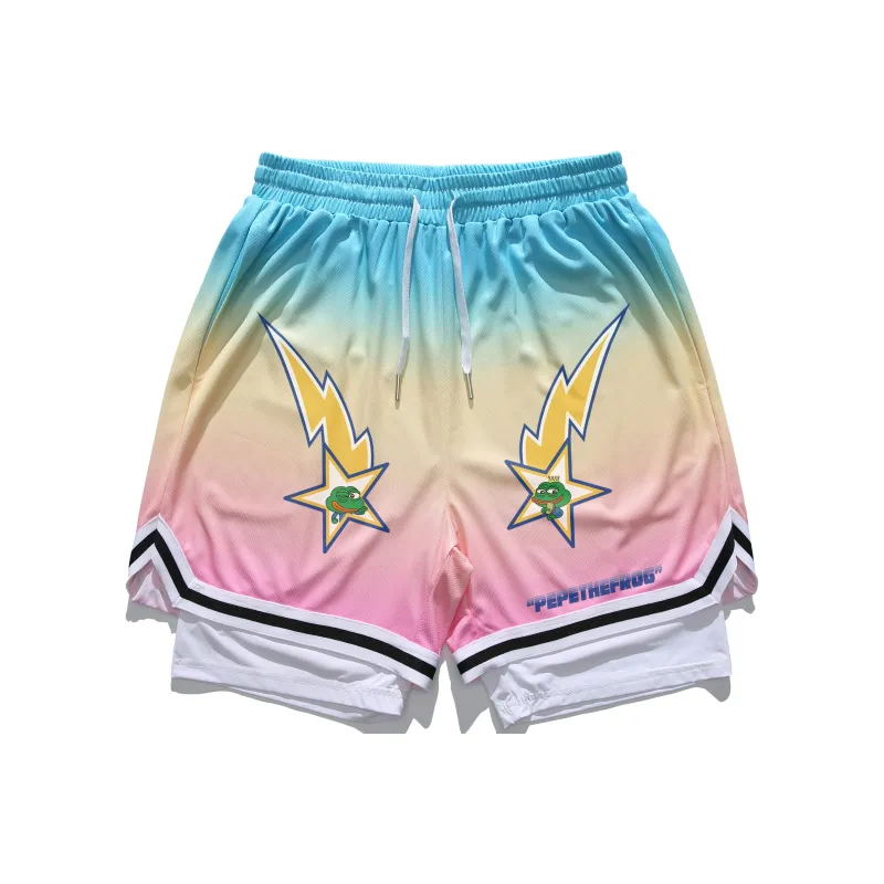 Pepe The Frog Casual Shorts Unisex-4
