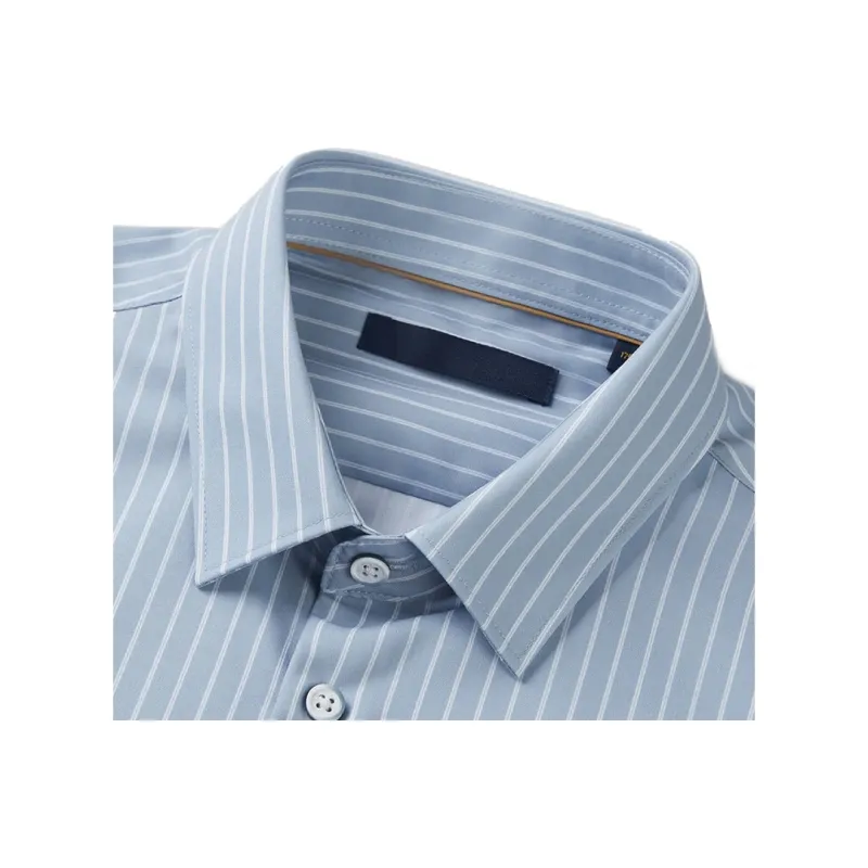ARTSDON Shirts Men Blue Gray Gradient-2