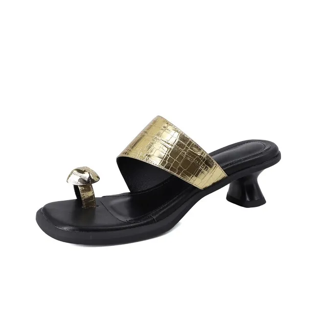 Schilling Rubber Sole Abrasion Resistant Slide Slippers Women's-4