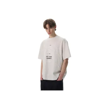 NEVER RULE T-Shirts Unisex White Heather Gray
