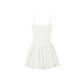 MISS VIGOR Slip Dresses Women's White