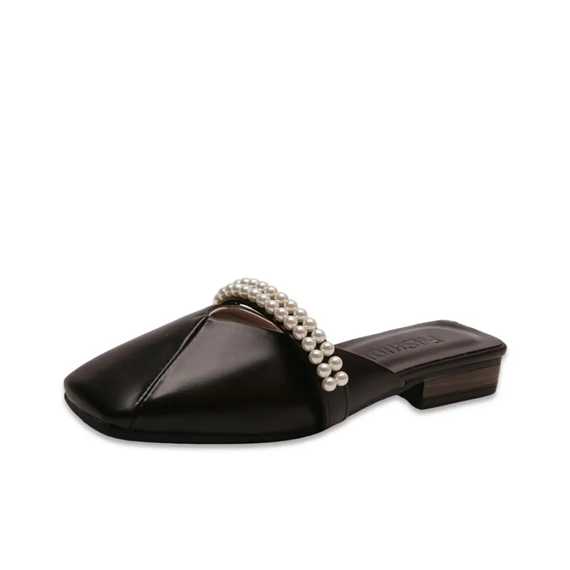 WUJI Slip Resistant Abrasion Resistant Closed Toe Slippers Women's-15