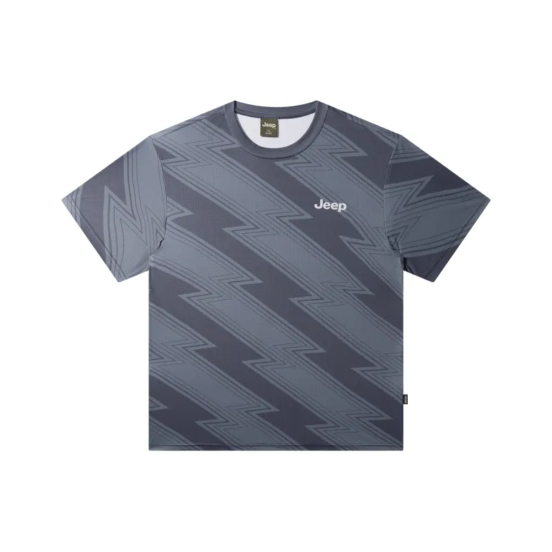 Jeep Pasture Horse Lifestyle T Shirt Unisex-0