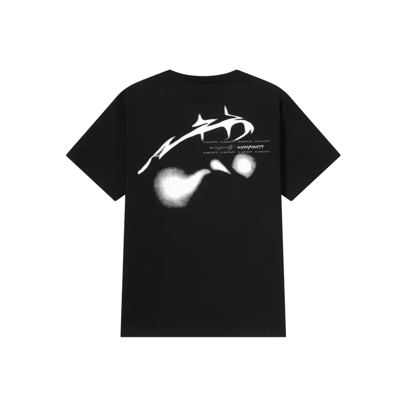 Minfinity T Shirts Unisex Black-1