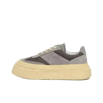 MM6 Maison Margiela Low Top Skateboard Shoes Women's Gray