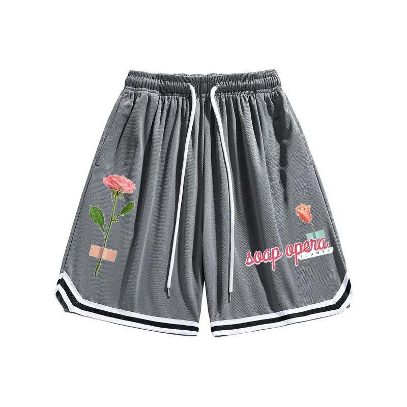 SOAP OPERA Basketball Shorts Unisex-15