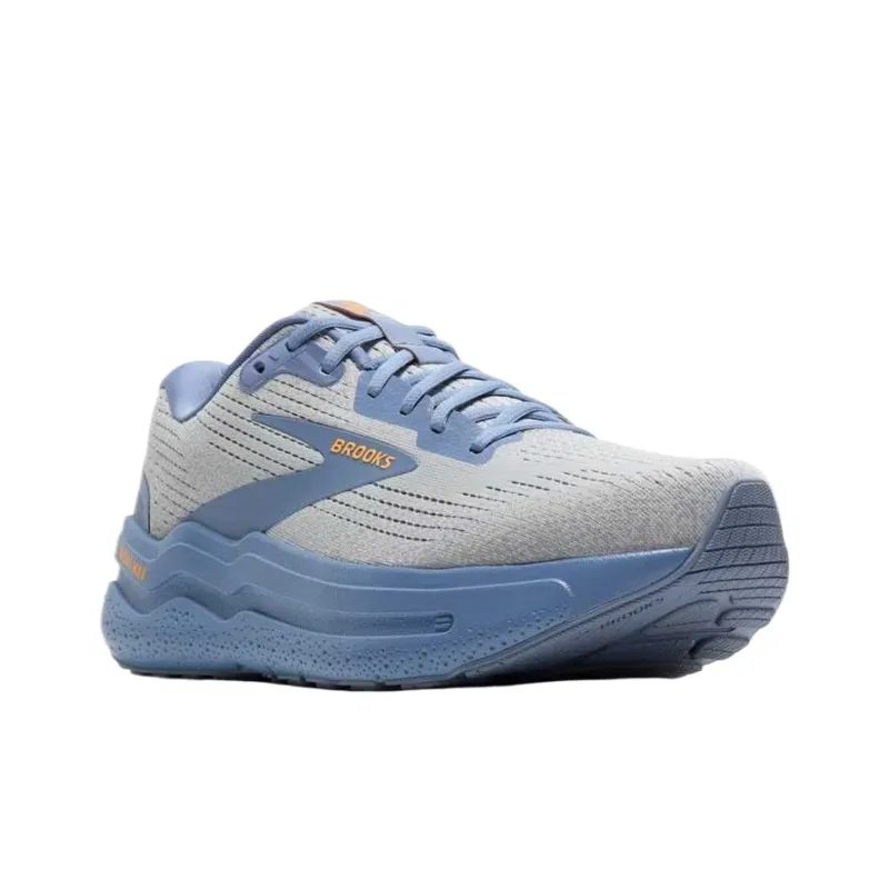Brooks Ghost Max 2 Low Top Running Shoes Men's White Blue-2