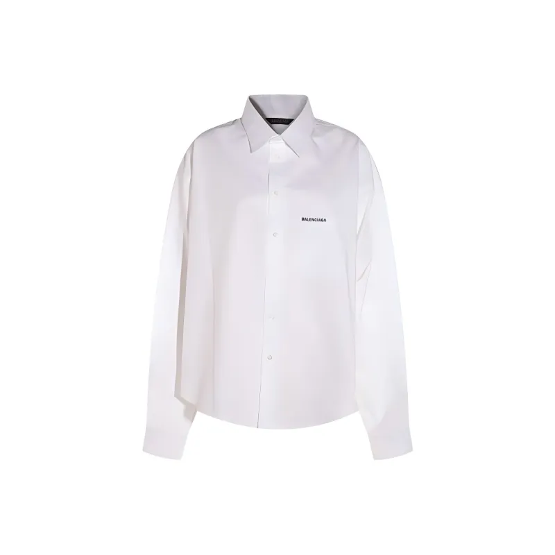 Balenciaga Logo embroidered Shirt-0
