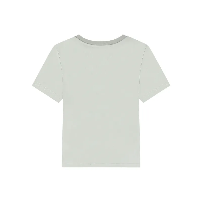 LADY IDEAL Regular T Shirt Women's Short Sleeved-9