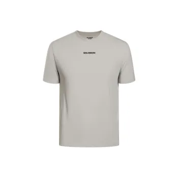 SALOMON T Shirt Men's Light Gray