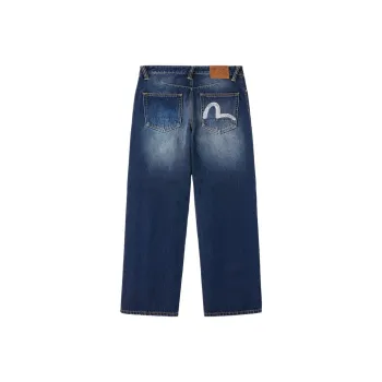 EVISU Jeans Men Denim Blue