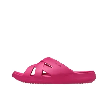 Crocs Abrasion Resistant Slide Slippers Women's Dark Pink