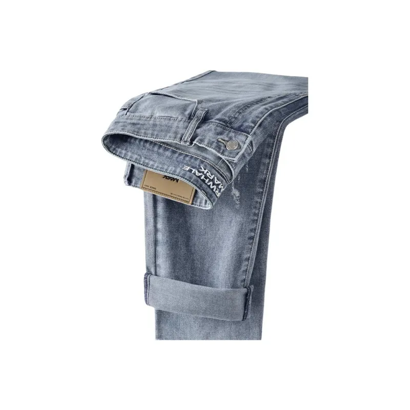 FAIRWHALE Jeans Men's Medium Blue-1