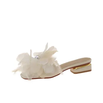 WUJI Slip Resistant Abrasion Resistant Slide Slippers Women's