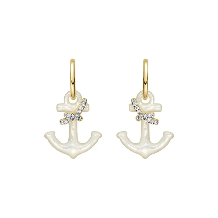 HEFANG Vocation 925 Sterling Silver Earrings Women's-0
